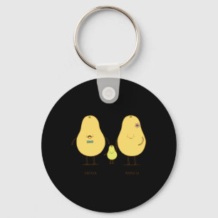 Porte-clés Famille Heureuse
