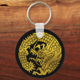 Porte-clés Famille Japonaise Crest-Dragon