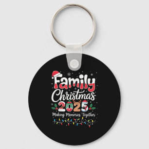 Porte-clés Famille Noël 2025 Matching tenue Xmas Squad S