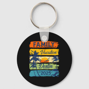 Porte-clés Famille Vacances Destin Floride 2025 Correspondanc