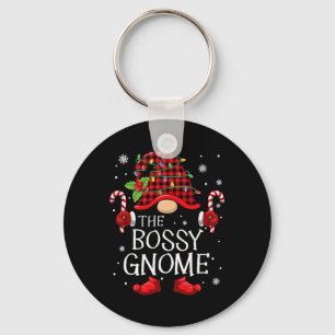 Porte-clés Family Matching Group The Bossy Gnome Noël