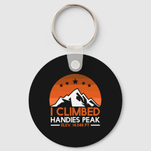 Porte-clés Fan de montagne Colorado Handies Peak Randonnée Gr