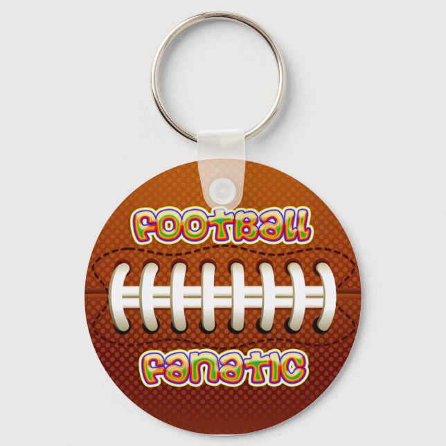 PORTE-CLÉS FANATIQUE DE FOOTBALL (Recto)