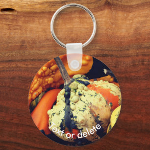Porte-clés Fancy Gourds Nature Personnalisée
