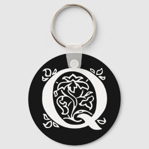 Porte-clés Fancy Letter Q