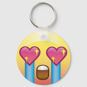 Porte-clés Fangirl a excité le porte - clé heureux pleurant
