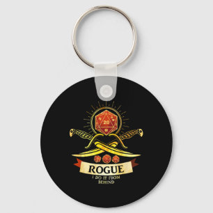 Porte-clés Fantaisie de joueur Rogue Rpg Cl