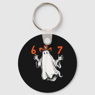 Porte-clés Fantôme effrayant numéro 67 Halloween effrayant Si
