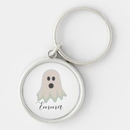 Porte-clés Fantôme Halloween avec nom