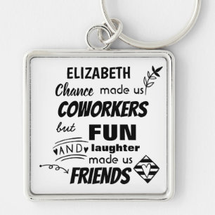 Porte-clés Farewell Coworker Boss - nous sommes amis Custom