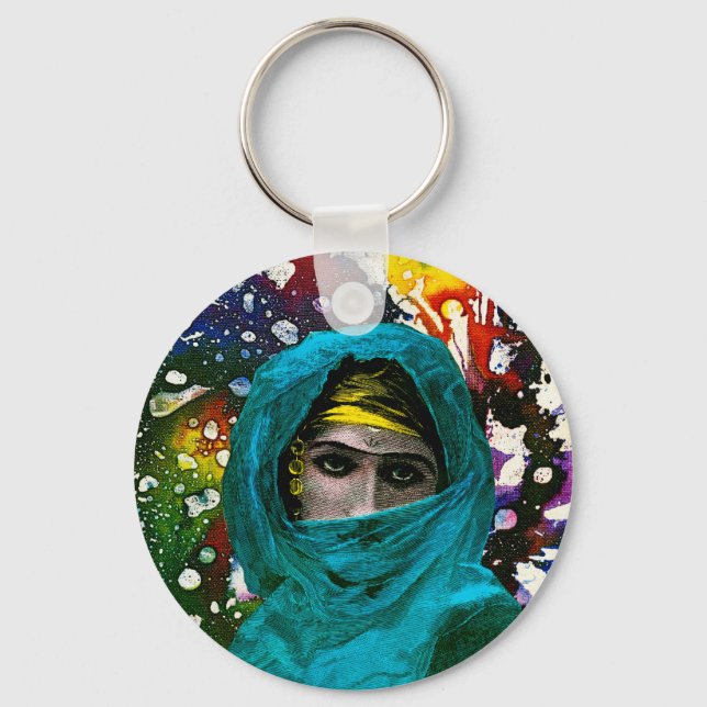 Porte-clés Fatima par Michael Moffa (Recto)