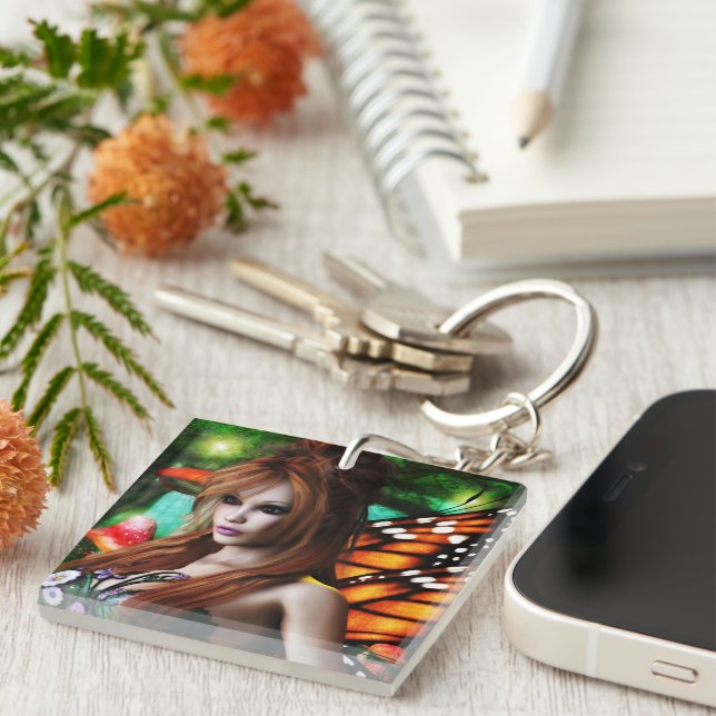 Porte-clés Fée forestière (Devant Droit)