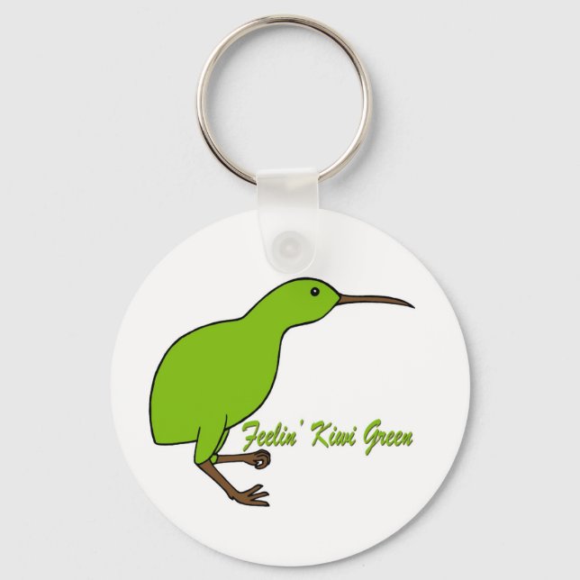 Porte-clés Feelin' Kiwi Green (Recto)