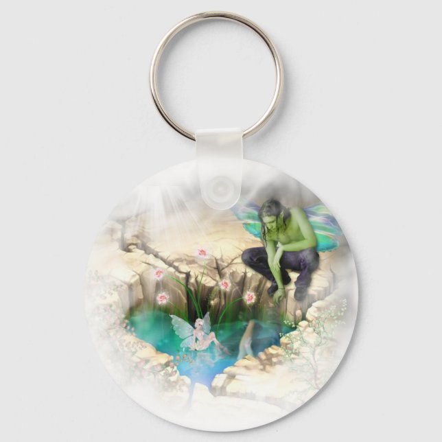 Porte-clés Féerie en Elven Pond Vignette (Recto)
