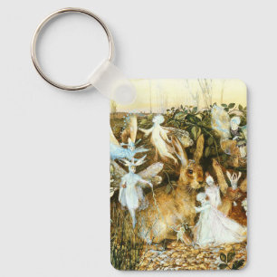 Porte-clés Fées et lapin