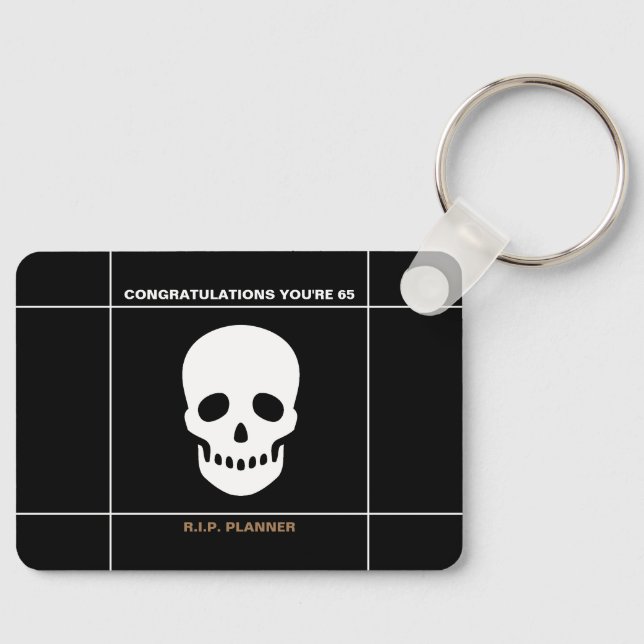 Porte-clés Félicitations 65 Porte - clés (Recto)