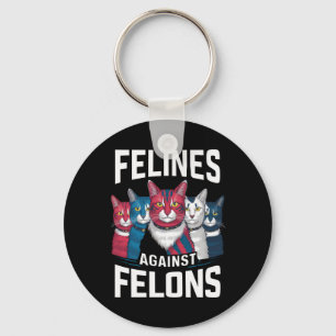 Porte-clés Felines contre Felons