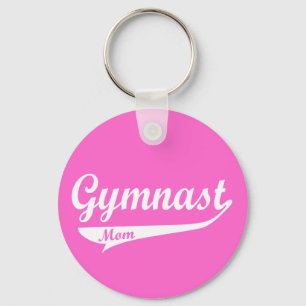 Porte-clés Femelle de bruissement de famille de gymnaste