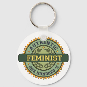 Porte-clés Féministe authentique