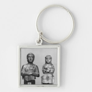 Porte-clés Femme avec le châle