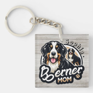 Porte-clés Femme Berner Maman - Bernese Mountain Dog Mom Cade