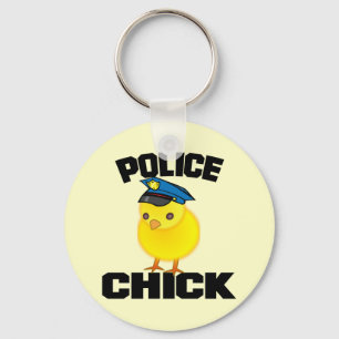 Porte-clés Femme de police