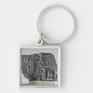 Porte-clés Femme d'Elamite tournant, Néo--Elamite période,