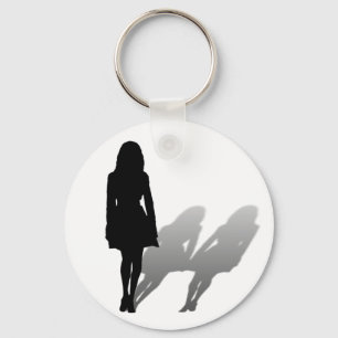 Porte-clés Femme disparue