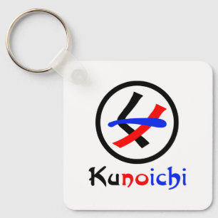 Porte-clés Femme Ninja Kunoichi く ノ 一
