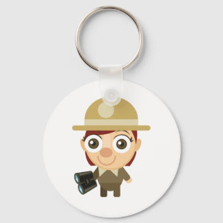 Porte-clés Femme Ranger - Mon Parc de Conservation