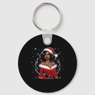 Porte-clés Femmes afro-américaines Joyeux Noël Noir Noël