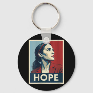 Porte-clés Femmes Aoc Alexandria Ocasio Cortez 2028 Pour Pres