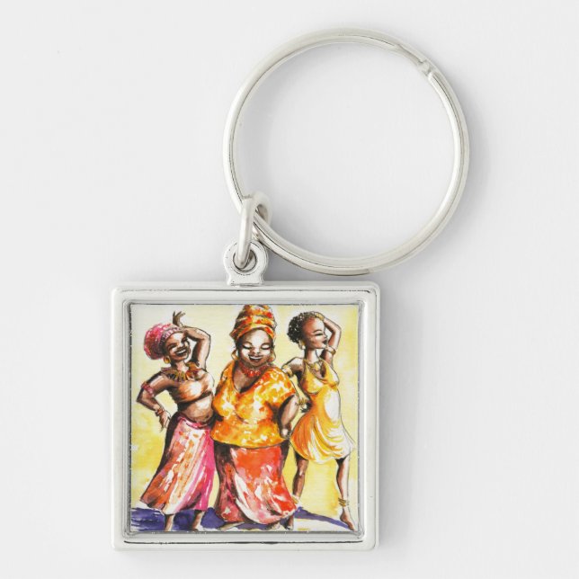 Porte-clés Femmes de danse (Devant)