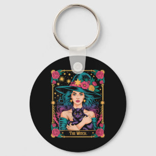 Porte-clés Femmes La Carte De Sorcière Halloween Gothique Sor