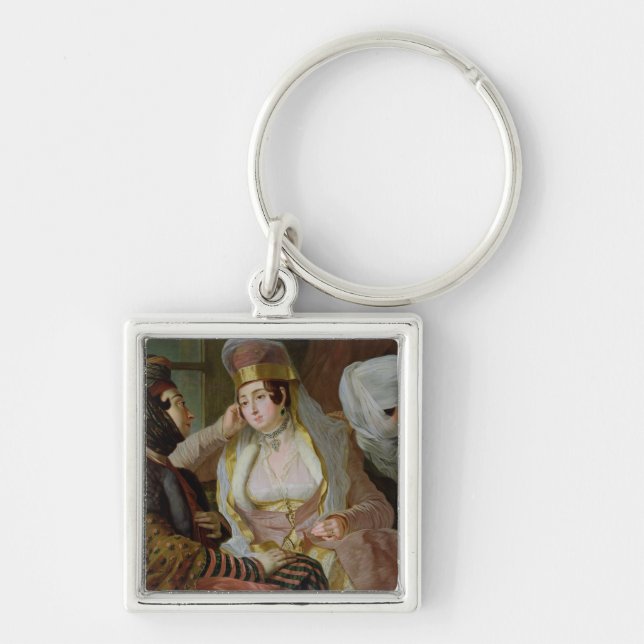 Porte-clés Femmes maltaises (Devant)