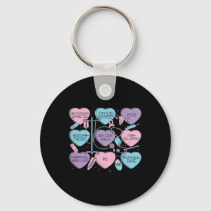 Porte-clés Femmes obstétrique Saint-Valentin infirmière Ob Gy