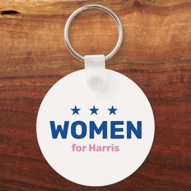 Porte-clés Femmes Pour Harris 2024 (Verso)