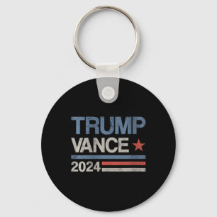 Porte-clés Femmes Trump Vance 2024 Président Trump Supporter