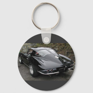 Porte-clés Fenêtre Corvette Classic Black Split