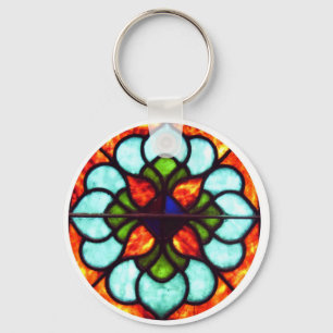 Porte-clés Fenêtre en verre tendu