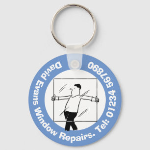 Porte-clés Fenêtre Réparation Conception de l'entreprise.