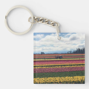 Porte-clés Ferme de tulipes Wooden Shoe, Woodburn, Oregon