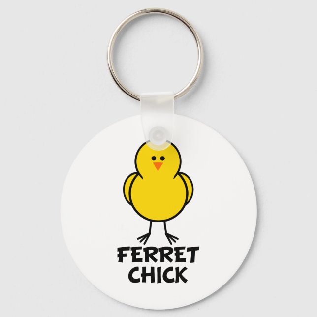 Porte-clés Ferret Chick (Recto)