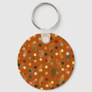 Porte-clés Festif Noël et motif du Nouvel An