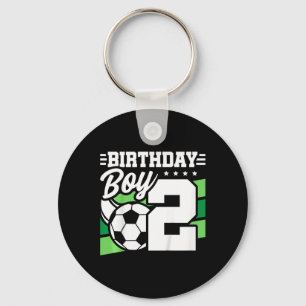 Porte-clés Fête d'anniversaire de football pour enfants - Gar