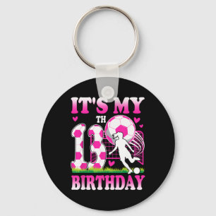 Porte-clés Fête d'anniversaire pour fille de 13 ans sur le th