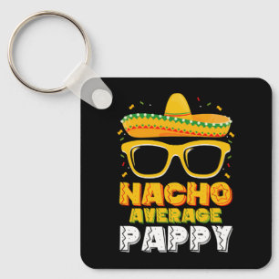 Porte-clés Fête de famille Cinco De Mayo du papa moyen nacho