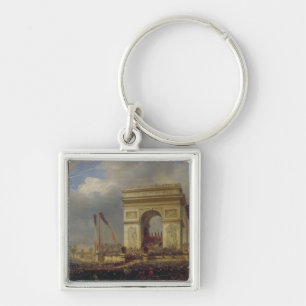 Porte-clés Fete de la Fraternite chez l'Arc de Triomphe