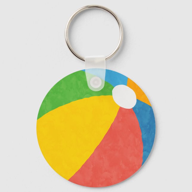 Porte-clés Fête de la piscine Faveurs d'anniversaire (Recto)
