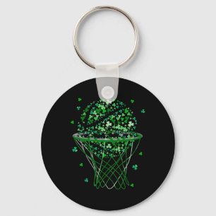 Porte-clés Fête de la Saint-Patrick Trèfle Esquisse Saint-Pad
